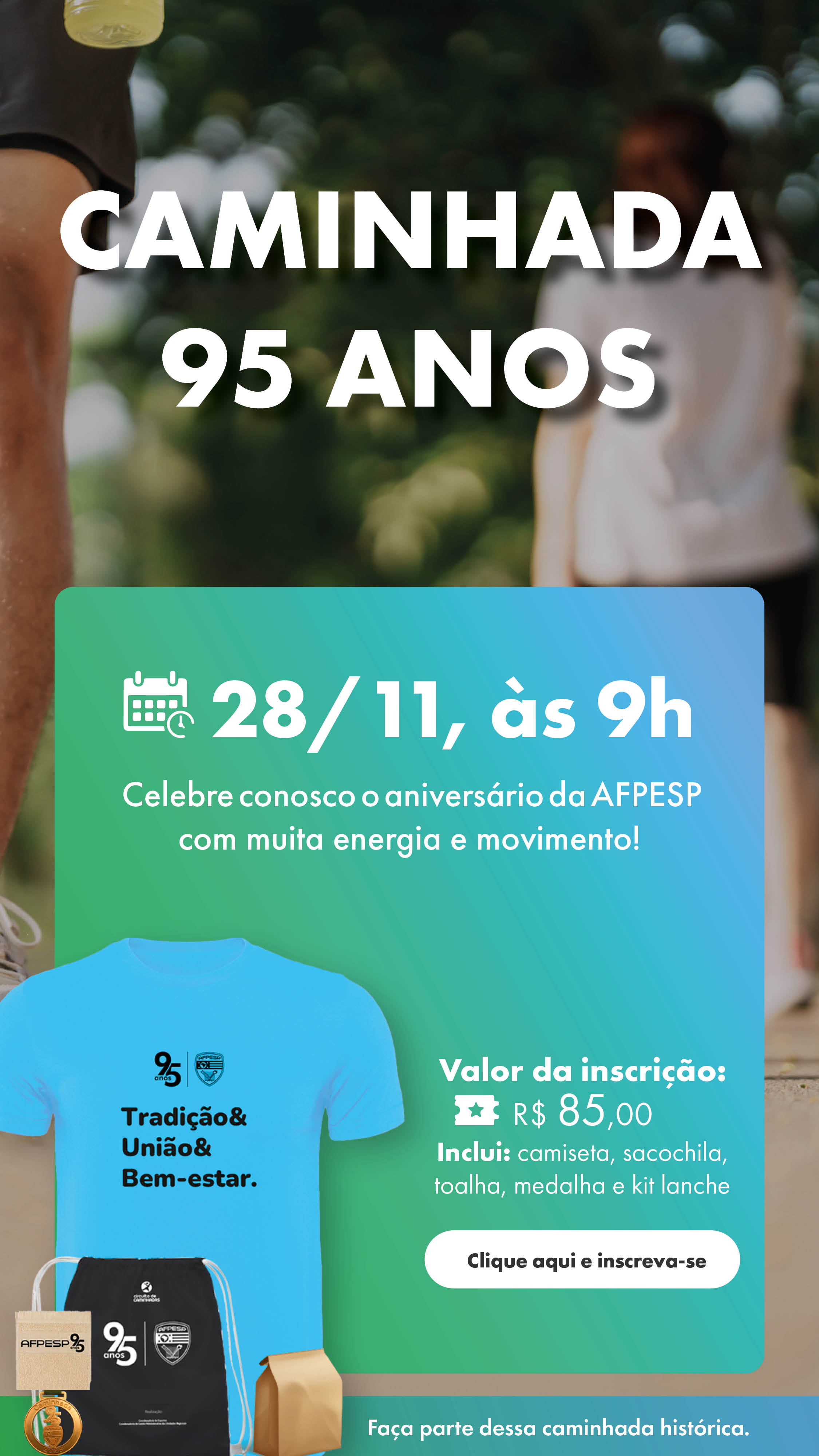 pgur 88061.26 Caminhada 95 anos Esportes URs