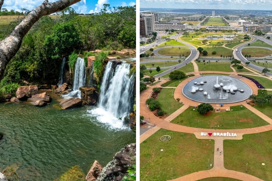 Caldas Novas e Brasília