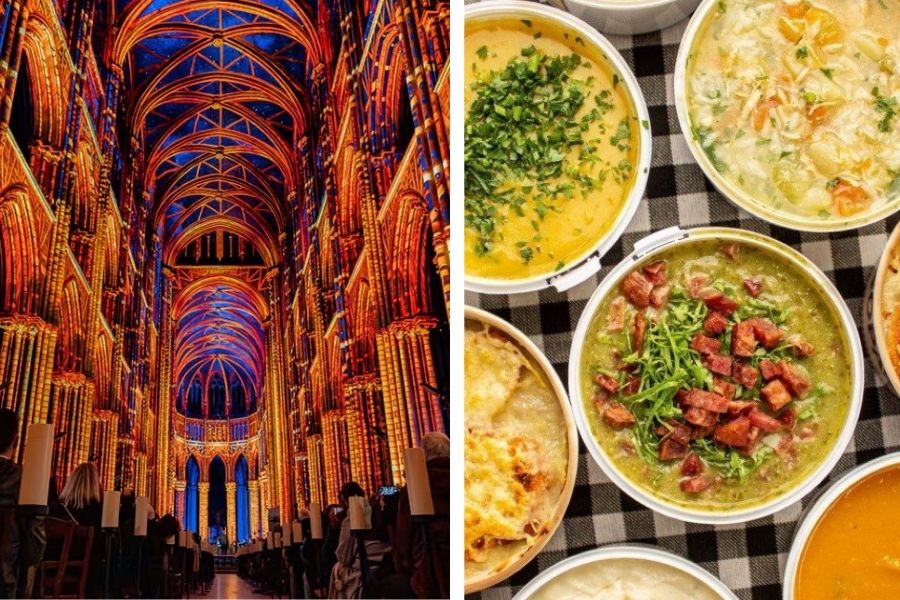 Luzes e sabores em São Paulo