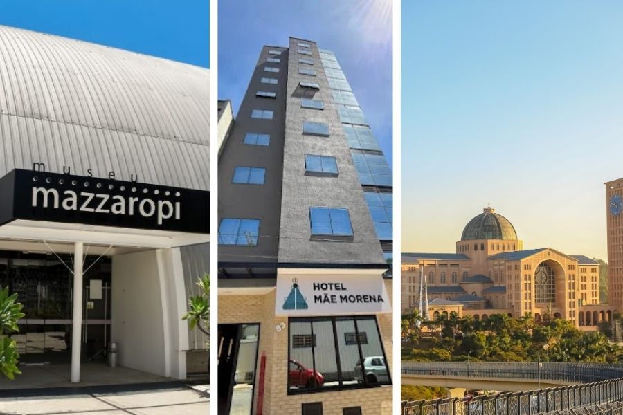 Museu Mazzaropi e cidades religiosas 