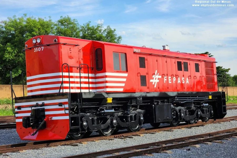 Passeio de trem em Cruzeiro