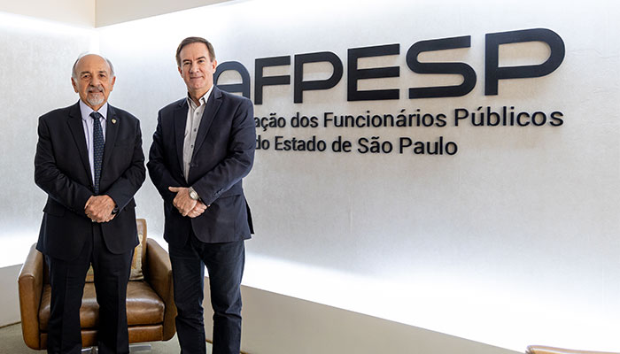 Subprefeito da Sé visita presidente da AFPESP