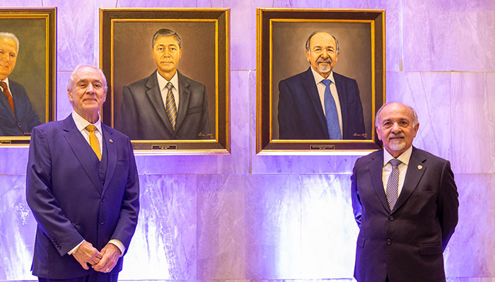 Galeria de Presidentes da AFPESP ganha novos quadros 