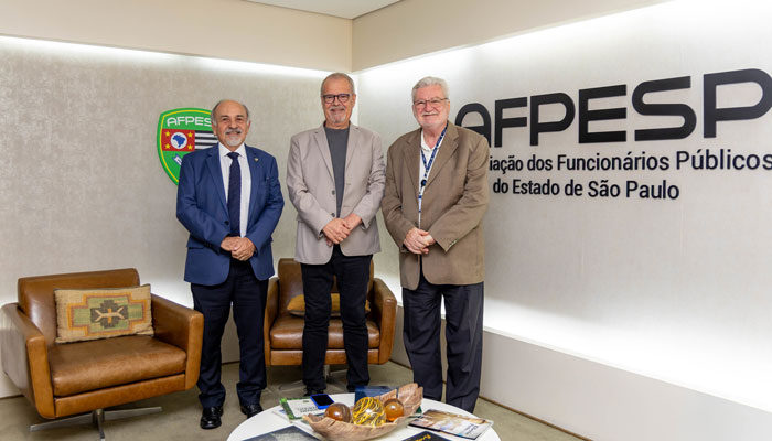 Ricardo Teixeira, presidente da Câmara Municipal de SP, visita Sede Social da AFPESP