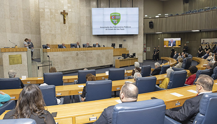 Solenidade na Câmara Municipal de SP marca os 94 anos da AFPESP