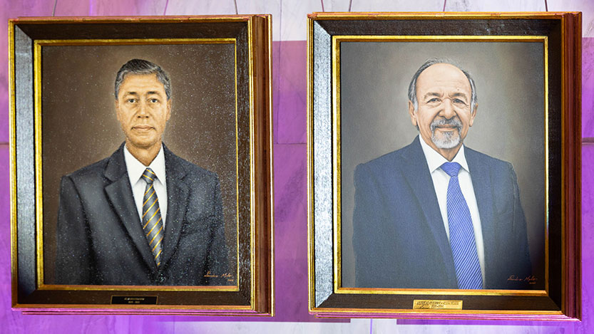 0804 Imagem interna Galeria Presidentes Alvaro Artur quadros