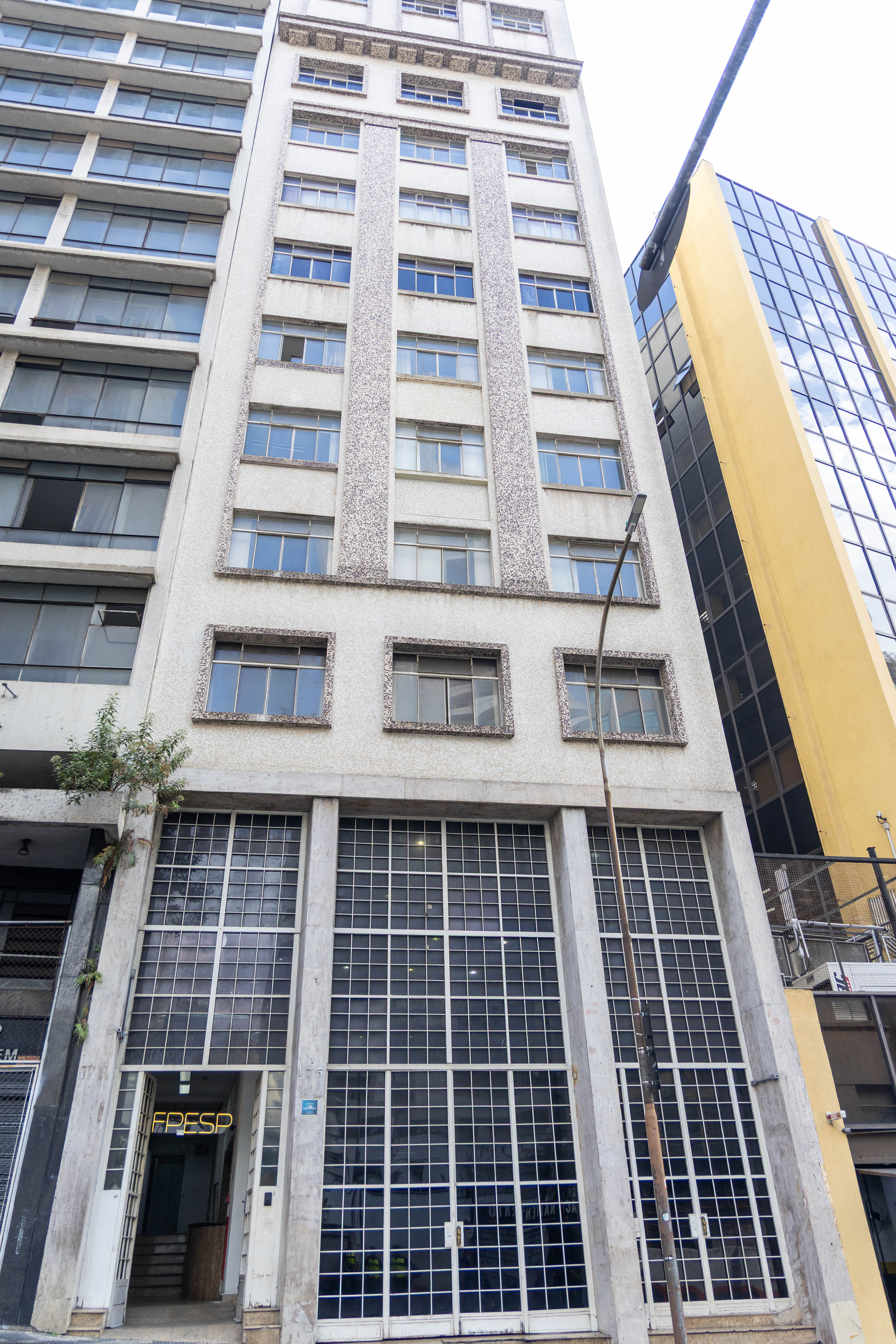 Fachada da unidade Venceslau Brás II AFPESP