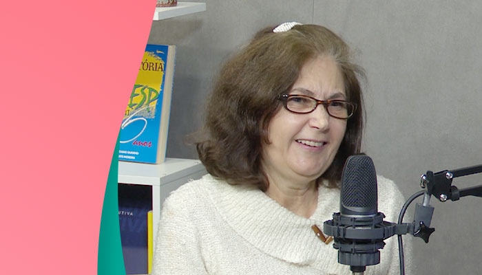 Escritora Maria de Lourdes Alba participa do programa Associado Escritor