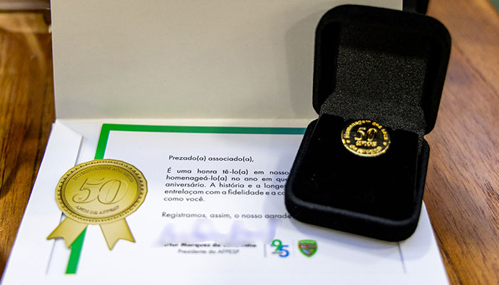 Órgãos diretivos da AFPESP homenageiam associados em evento na Sede Social