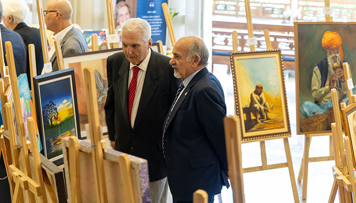 Expo ALCA reúne obras de 31 acadêmicos da AFPESP