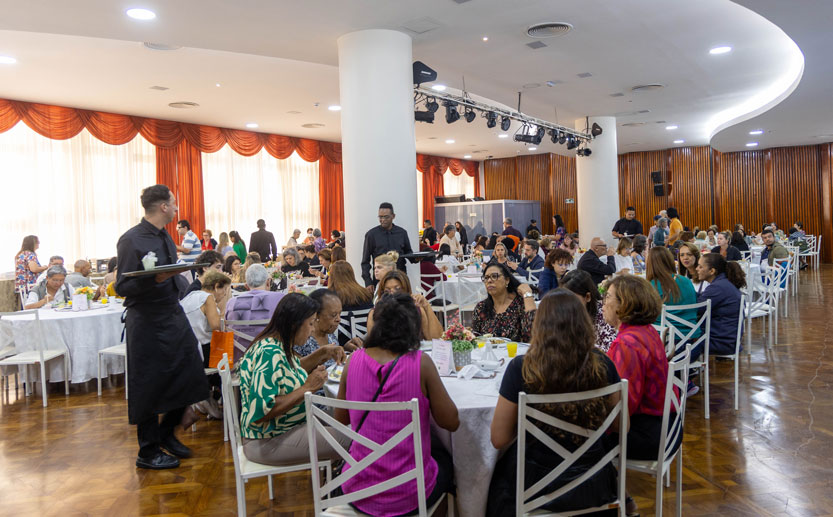 Almoço especial de Dias das Mães de 2025