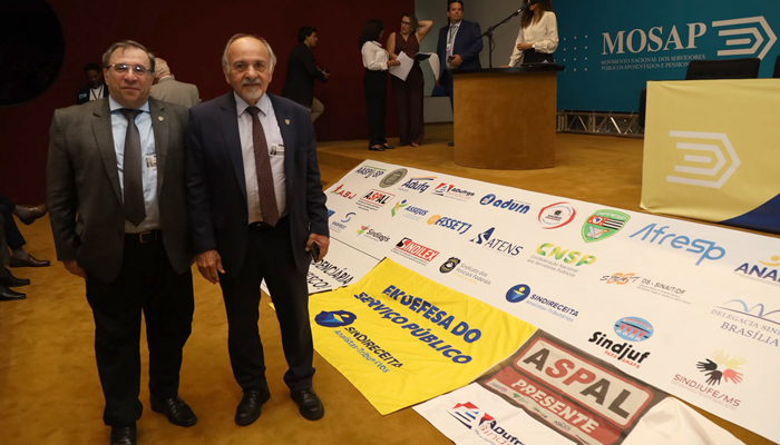 AFPESP marca presença em 20º Encontro Nacional de Aposentados e Pensionistas do Serviço Público