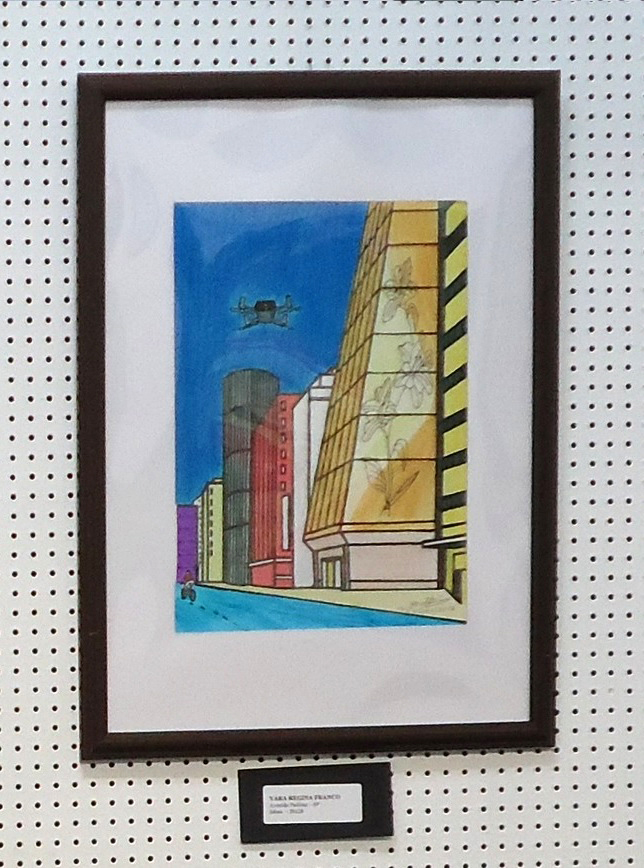 Quadro “Avenida Paulista-SP”. Foto: acervo pessoal