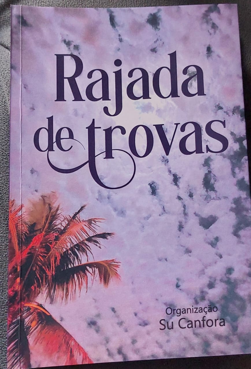 O livro "Rajada de trovas". Foto: acervo pessoal