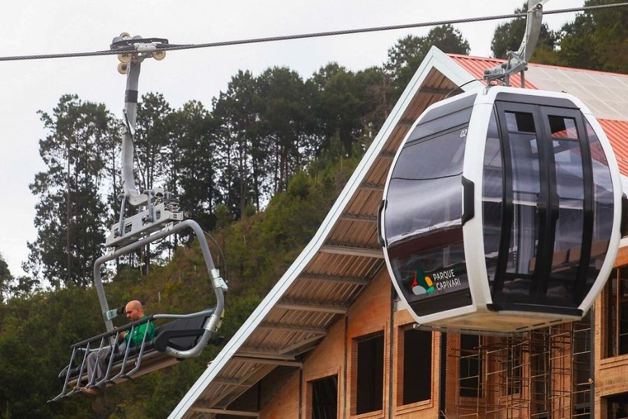 Morro do Elefante e Teleférico