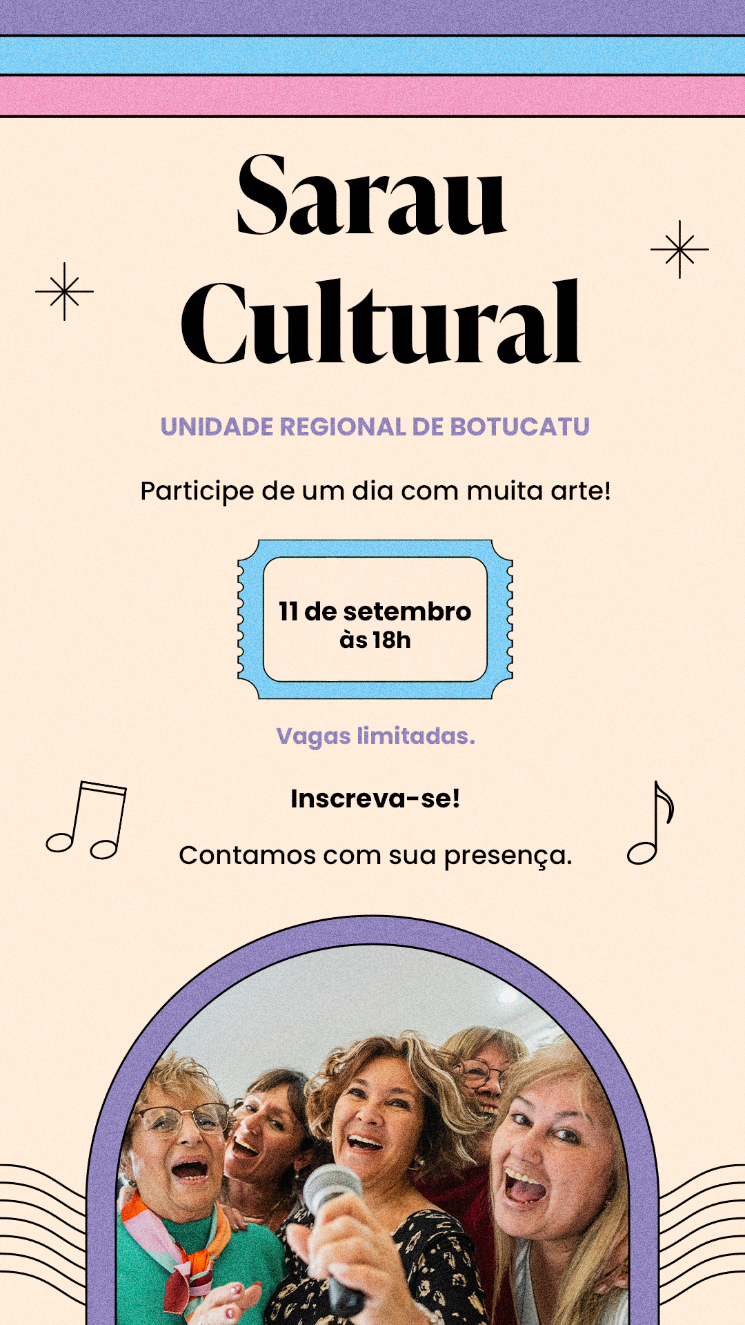 Storie 74465.25 Sarau Cultural 2a Edicao UR Botucatu
