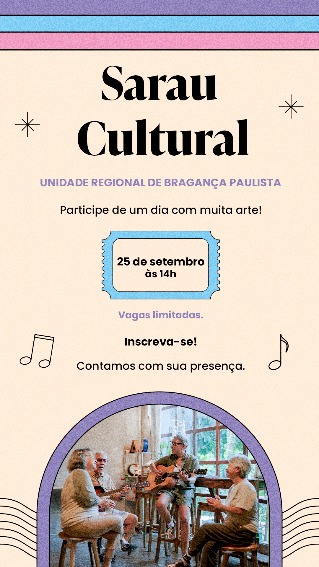 Storie 74540.25 Sarau Cultural 2a Edicao UR Braganca Paulista