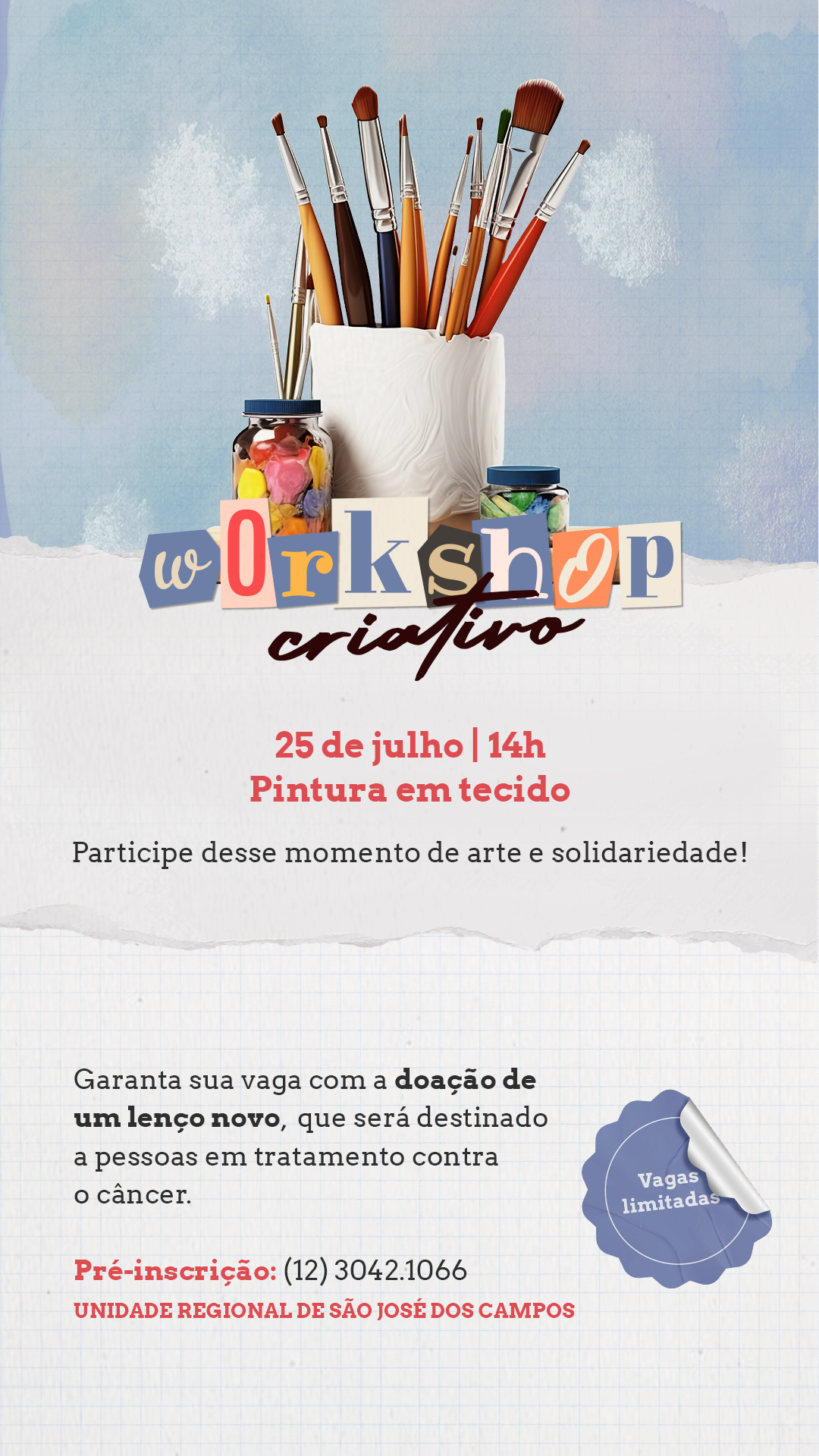 OS 70695.25 Story Workshop Criativo UR SJC