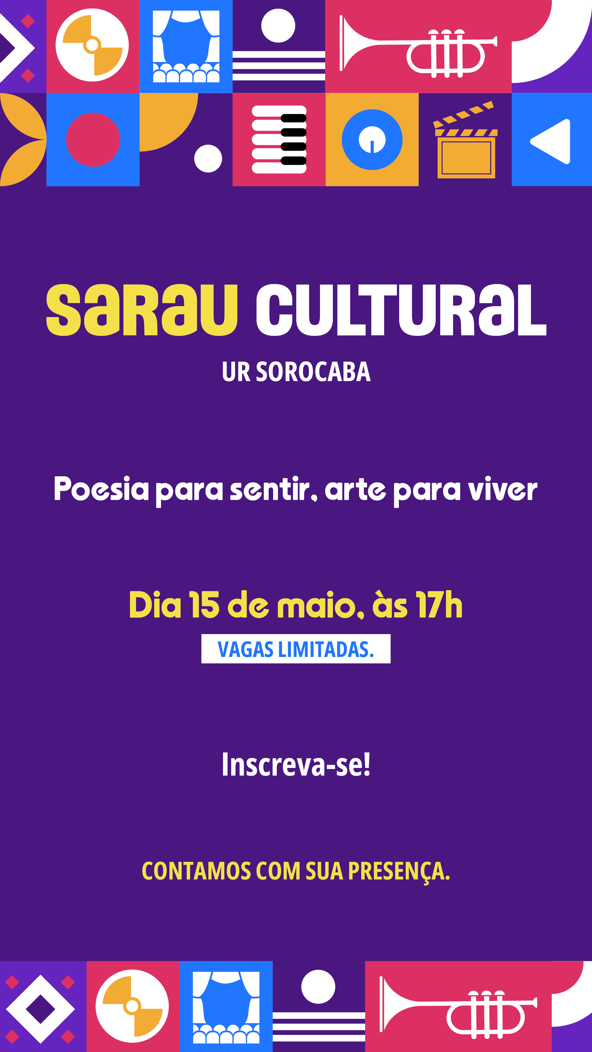 Story 90128.26 Sarau Cultural UR Sorocaba